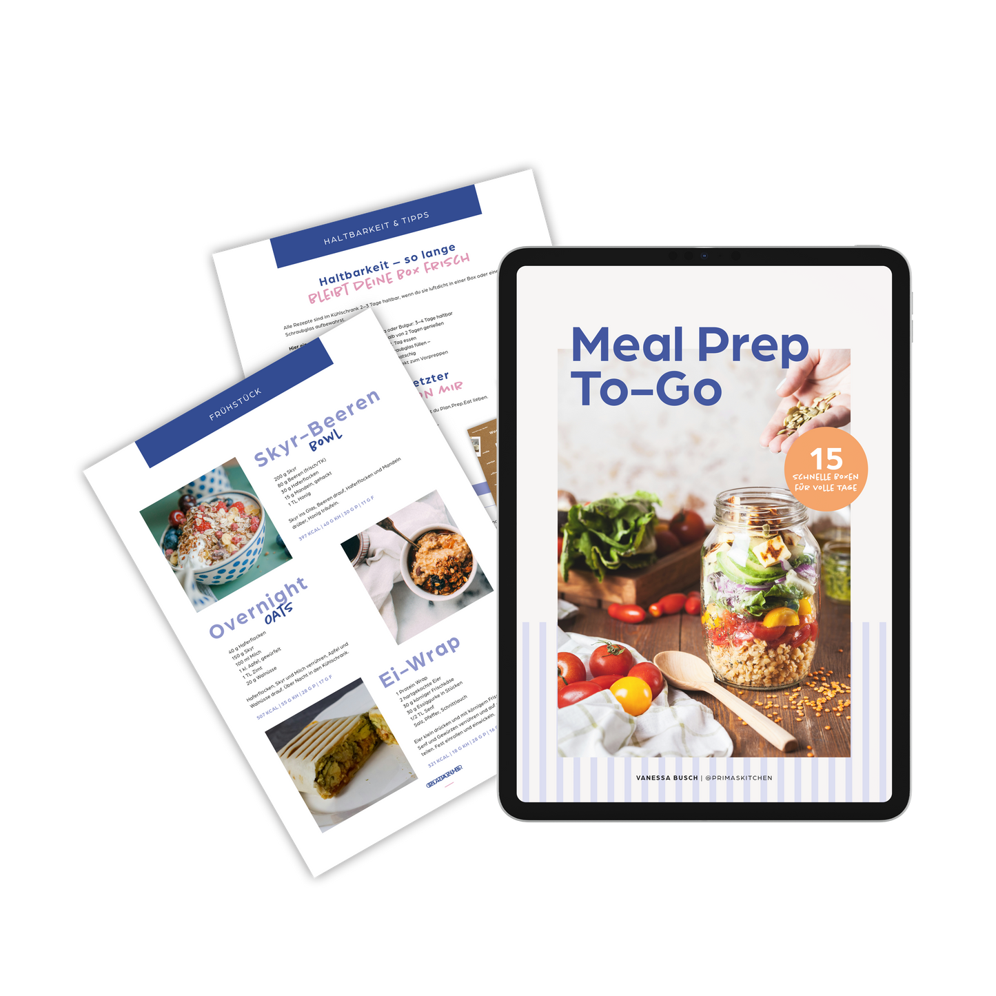 Meal Prep To-Go - 15 schnelle Boxen