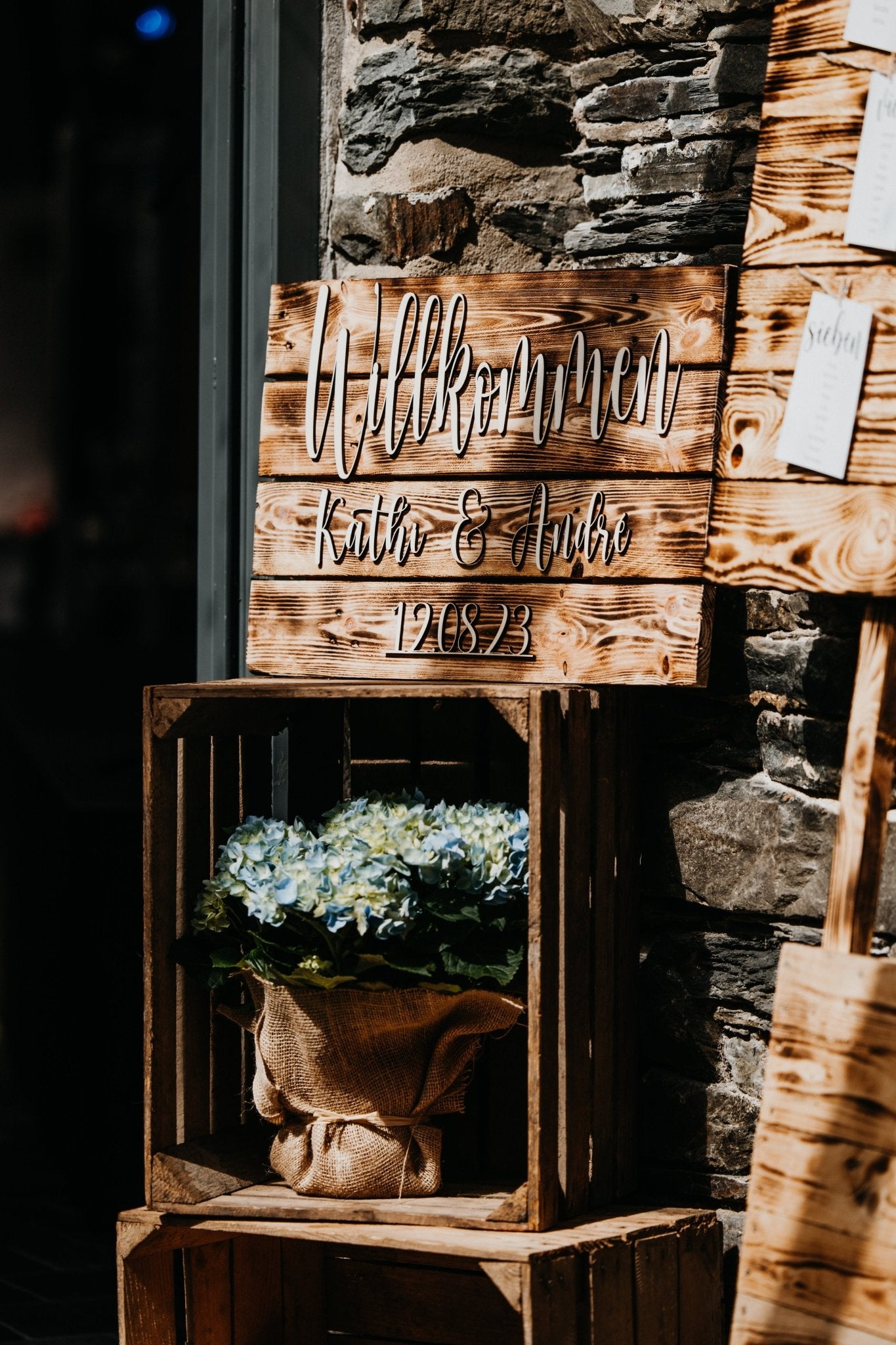 Holz Schriftzug *personalisiert* - Primaskitchen