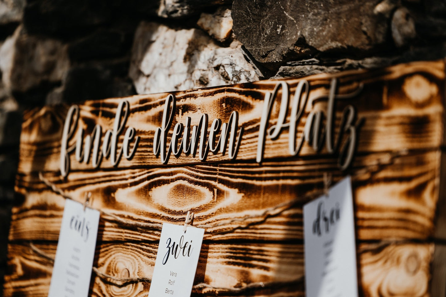 Holz Schriftzug *personalisiert* - Primaskitchen