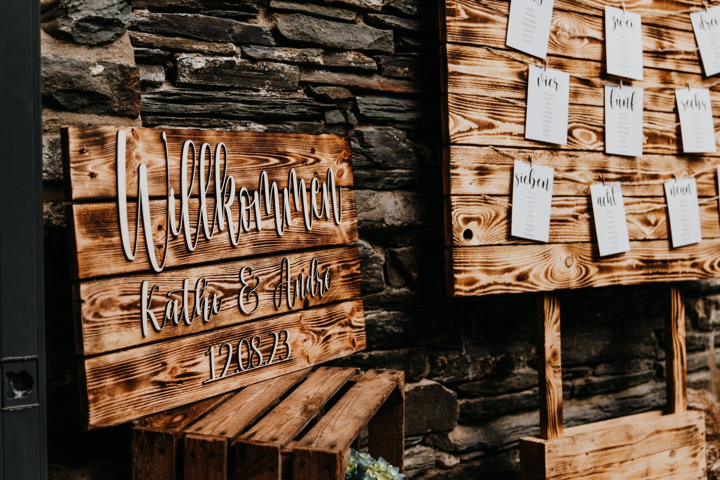 Holz Schriftzug *personalisiert* - Primaskitchen