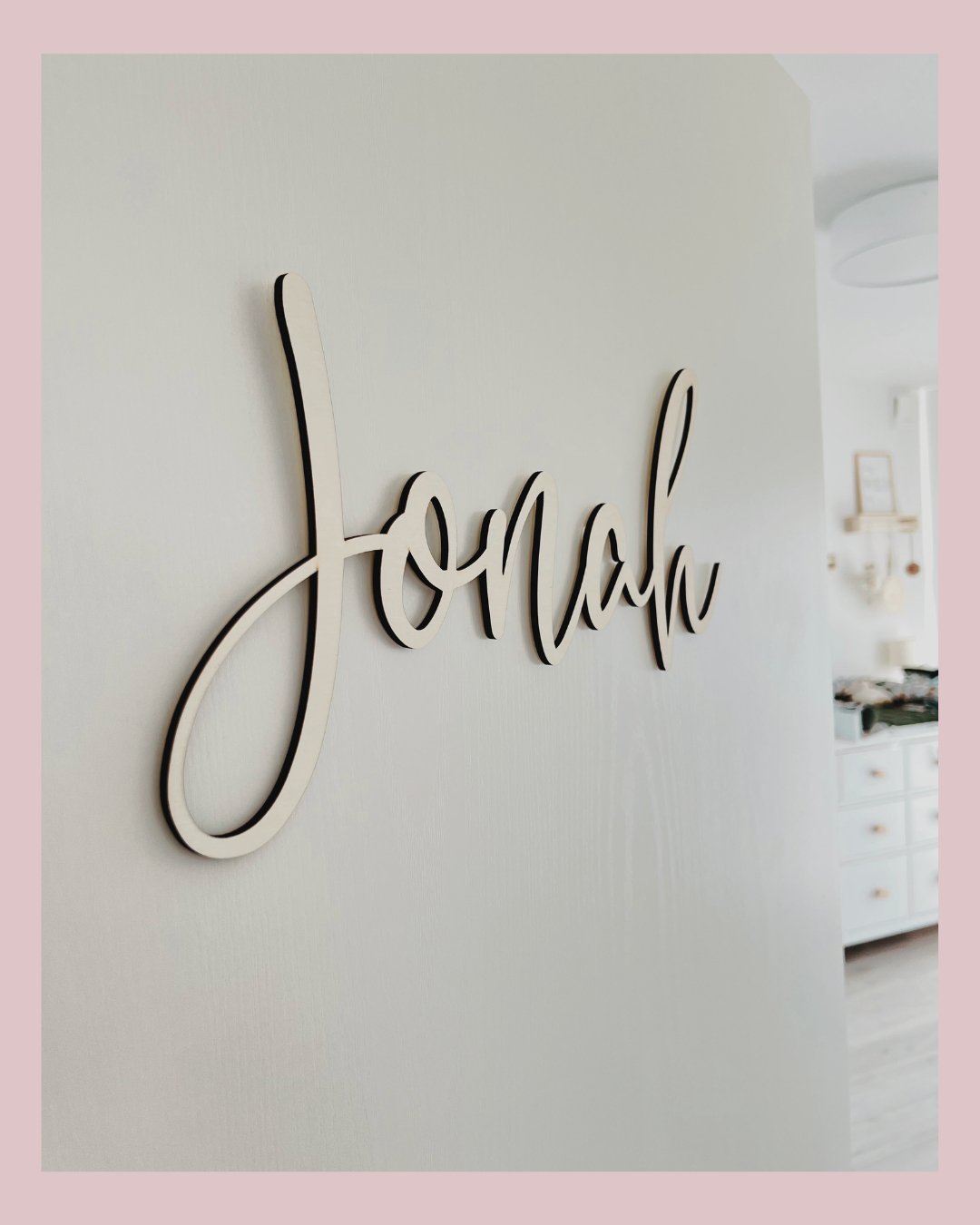 Holz Schriftzug *personalisiert* - Primaskitchen