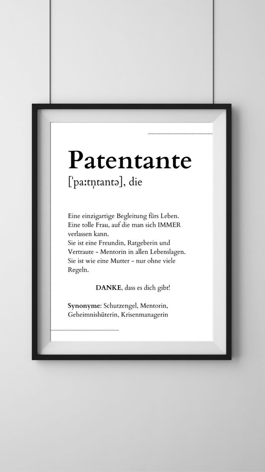 Poster "PATENTANTE" - Primaskitchen