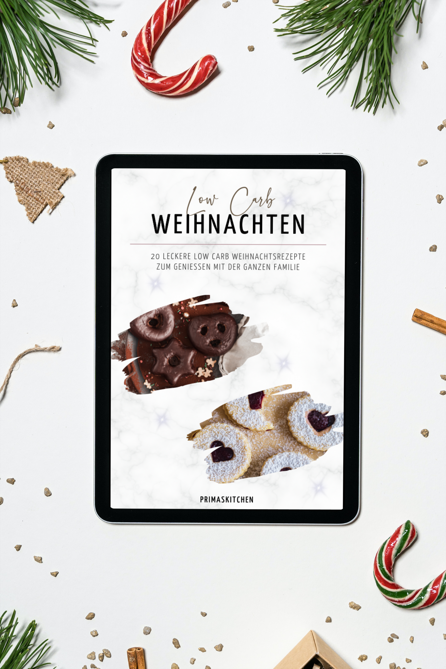 Low Carb Plaetzchen und Weihnachtsrezepte