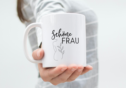 Tasse "Schöne Frau" + Körper