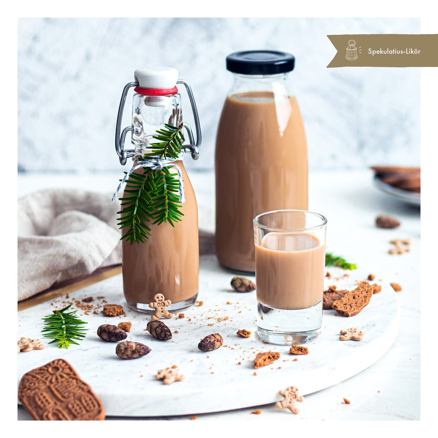 Zuckerfreies Rezept für Spekulatius Likör