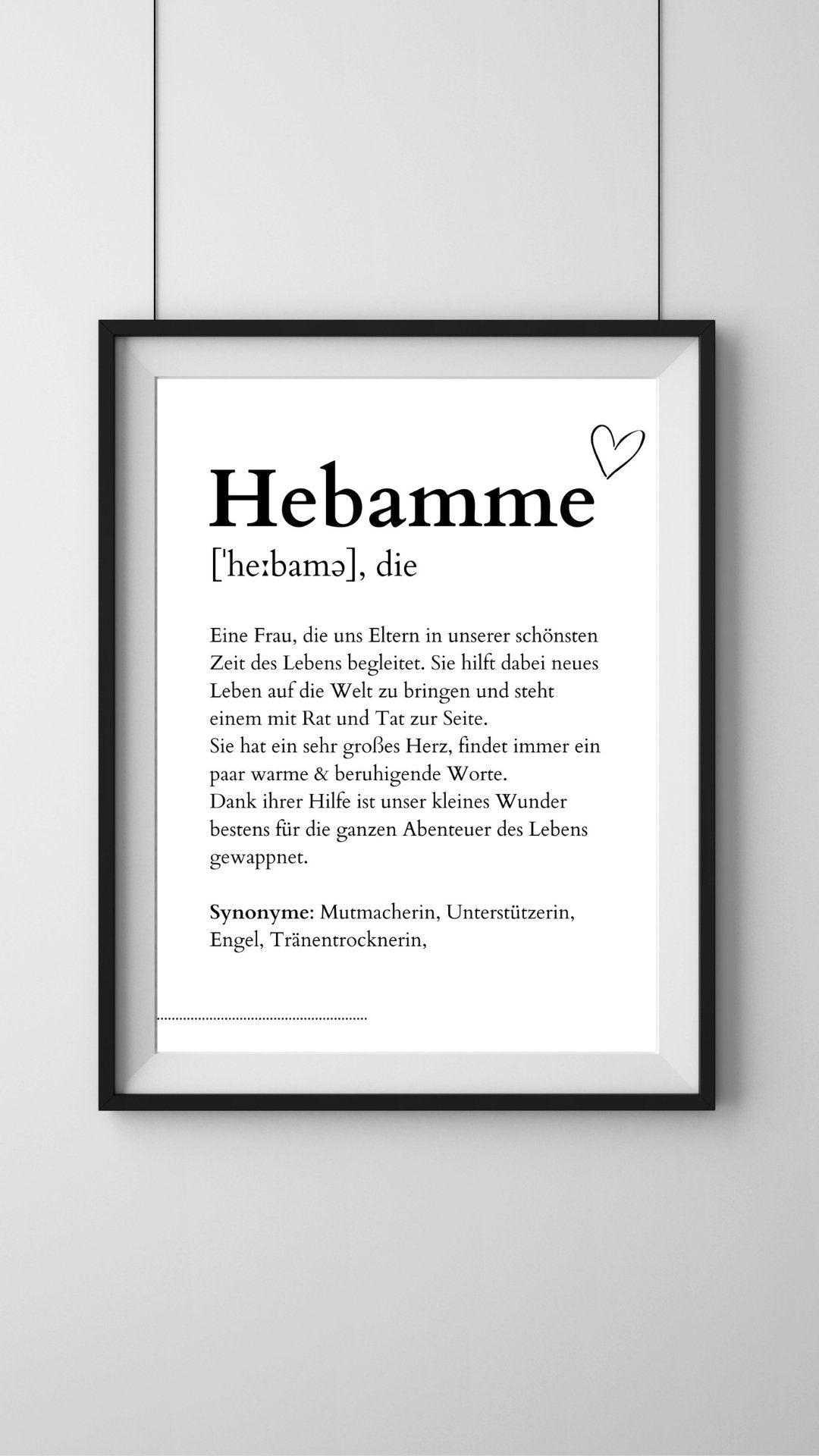 Poster "HEBAMME" - Primaskitchen