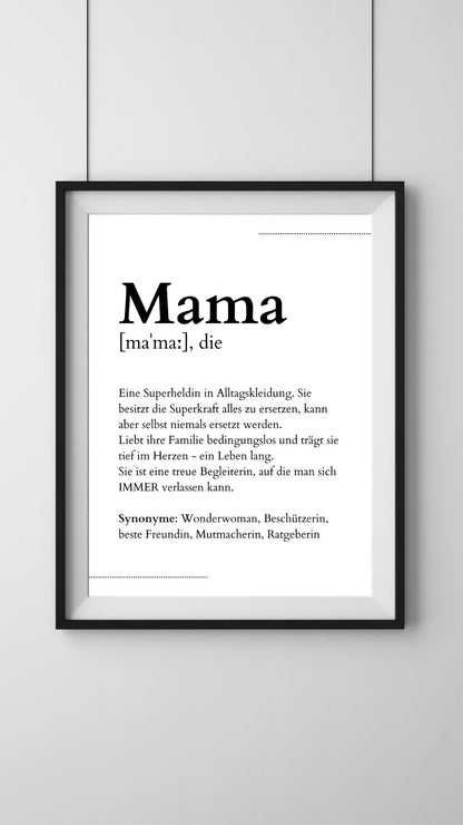 Poster "MAMA" - Primaskitchen