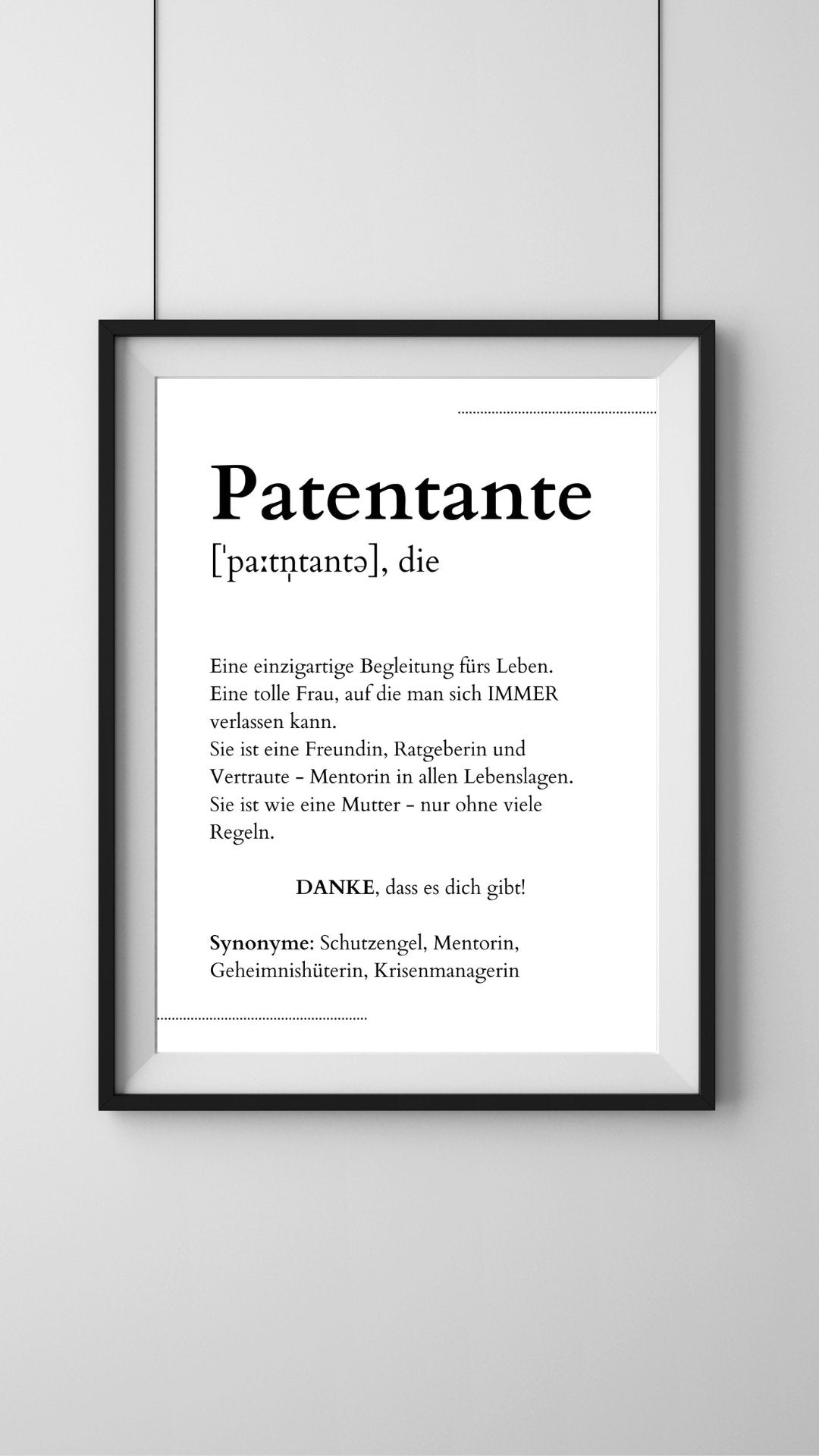 Poster "PATENTANTE" - Primaskitchen